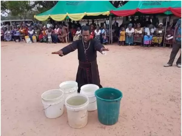 Bishop makes cold water hot in Ebonyi [PHOTOS]